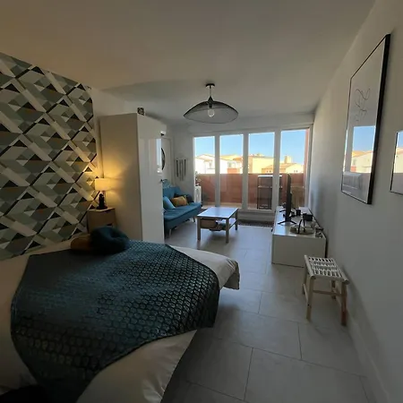 شقة Studio Renove Avec Parking Et Climatisation Pour 2 Personnes - Fr-1-749-71
